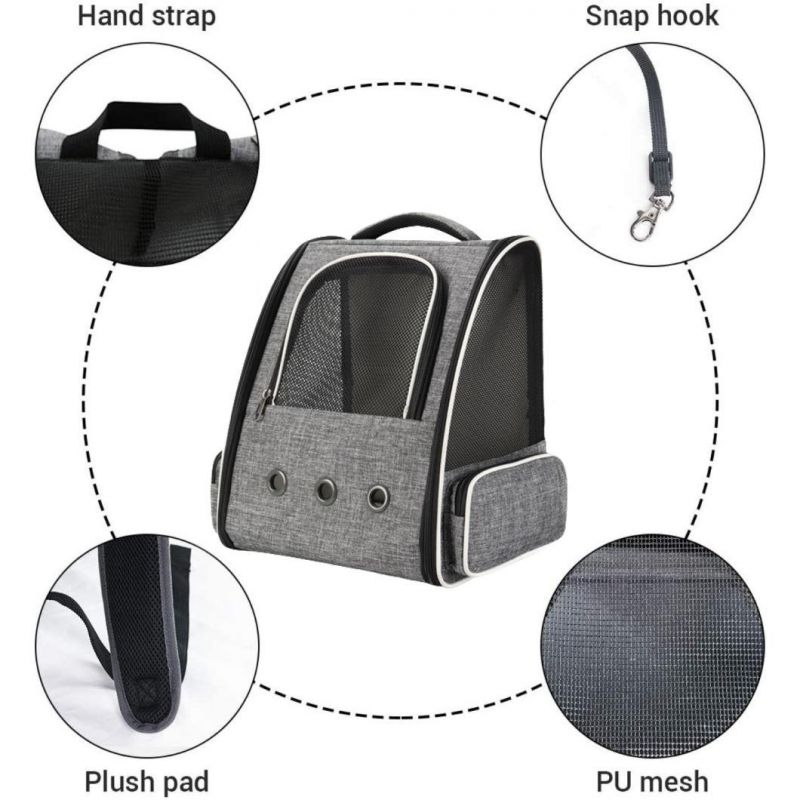 Travel Pet Carrier Backpack Dog Carrier Front Pack Travel Medium Small Bag