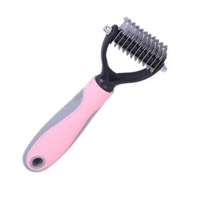 Hair Comb for Dogs Cat Fur Trimming Dematting Deshedding Brush Grooming Tool