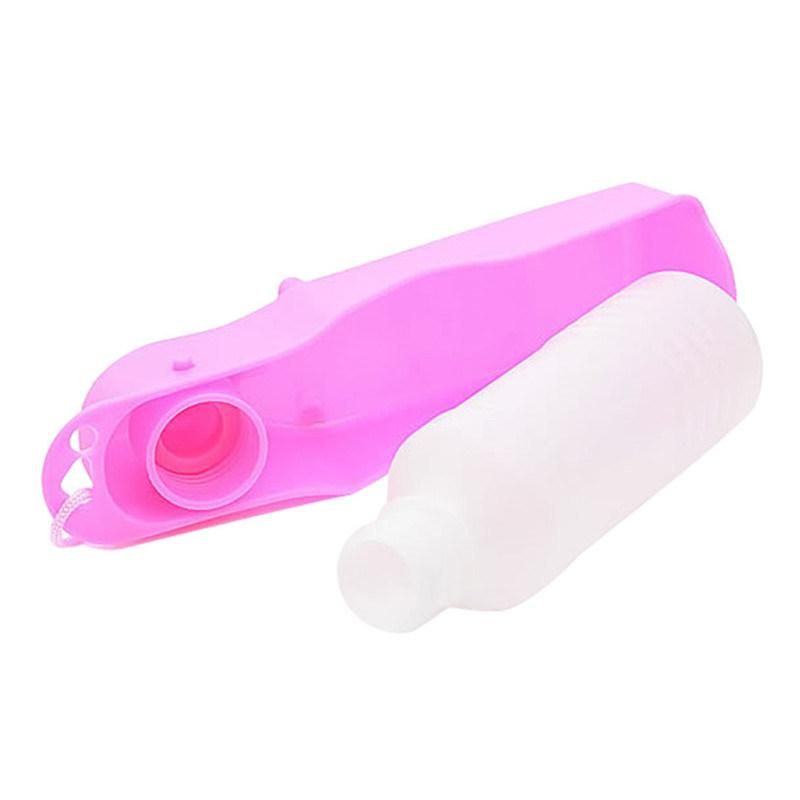 Plastic Portable Dog Water Bottle Pet Drinking Water Bottle Feeder