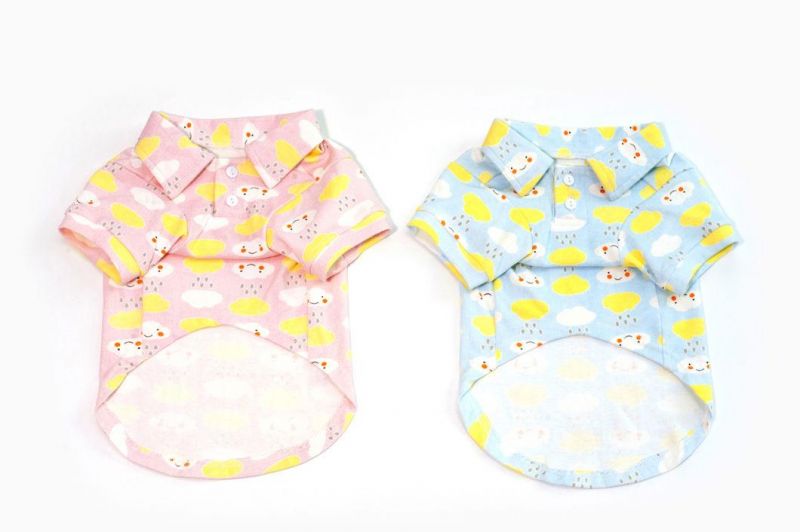 Factory Custom Processing Luxury Cartoon Pet Dog Clothes