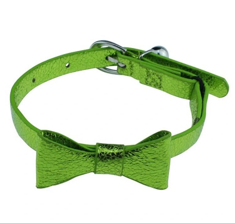 Quick Release safety Buckle Cute Pet Cat Collar with Bowknot