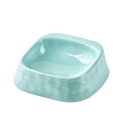 Ceramic Dog Food Bowl Heavyweight Durable Dog Food and Water Dish Chew-Proof Puppy Bowls Cat Bowl