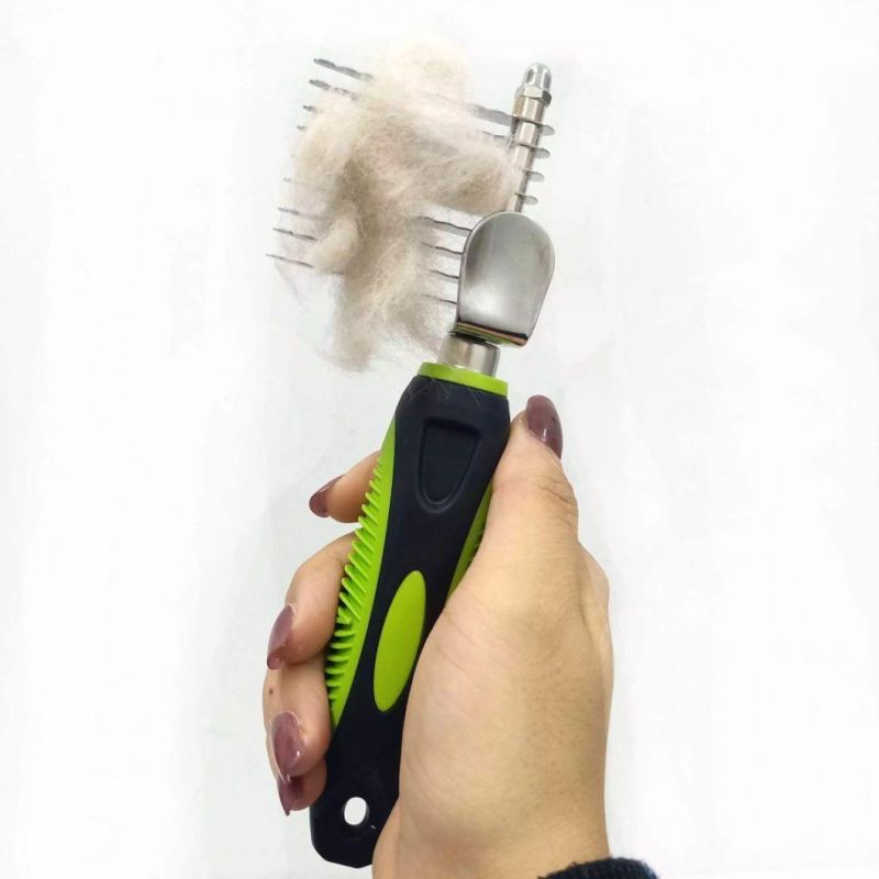 Cat Dog Stainless Steel Grooming Comb Dog Brush