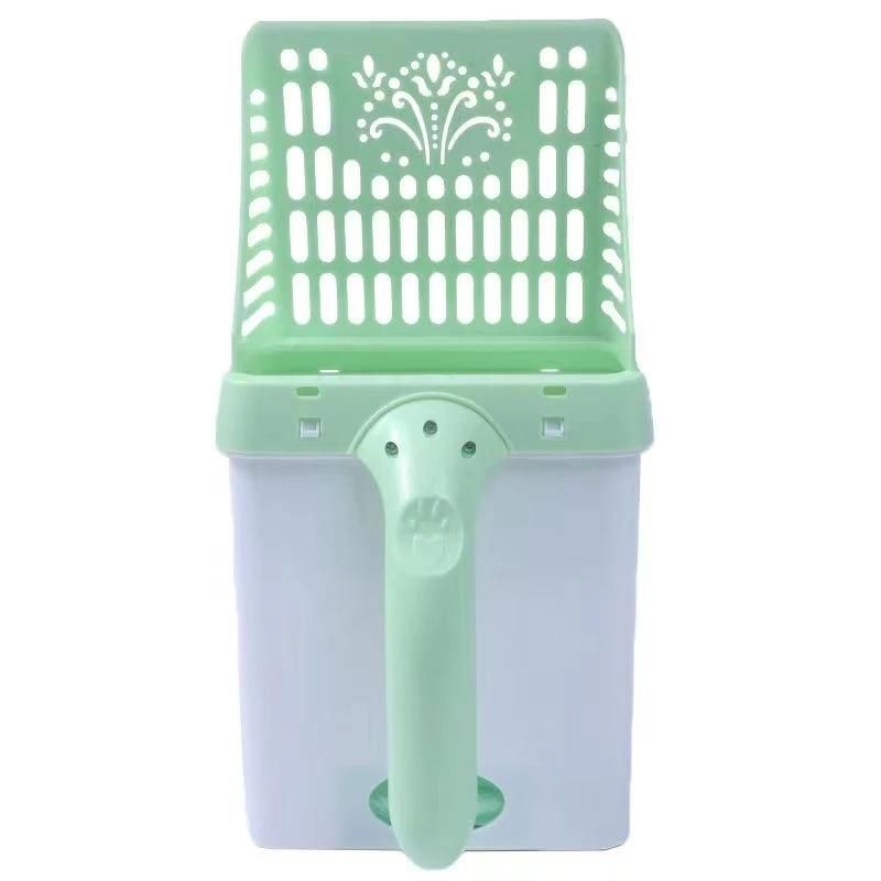 Colourful Supply Manual Toilet Engrave Handed Pet Litter Scoop