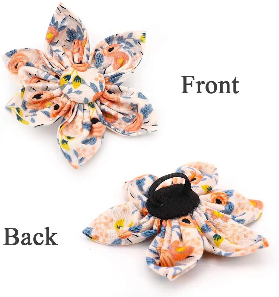 Custom Flower Girl Dog Collar for Female Dogs