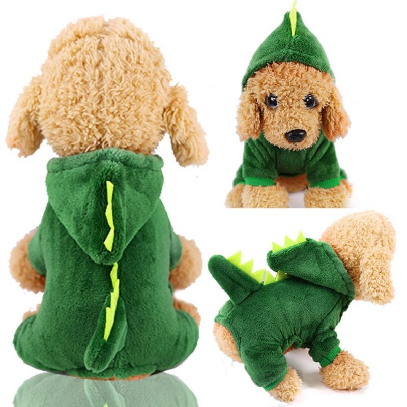 for Tiny Small Medium, Dogs Puppy Pet Fall Soft and Warm Flannel Fashionable Four Feet Dog Cloth
