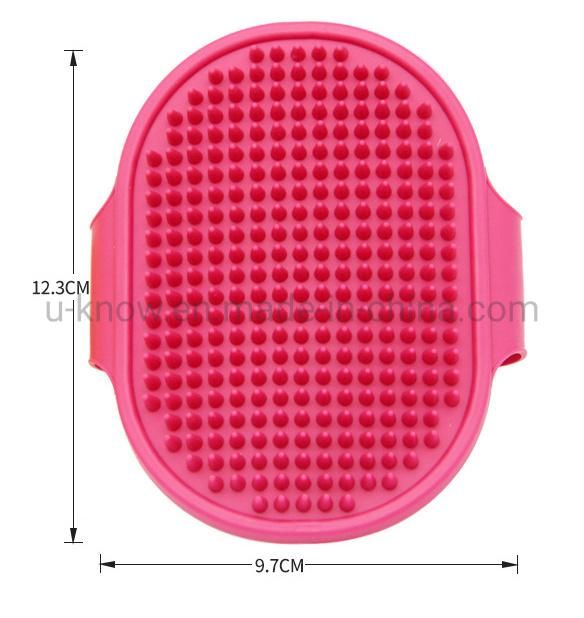 4 in 1rubber Pet Mitt, Pet Brush, Pet Bath Massage Brush