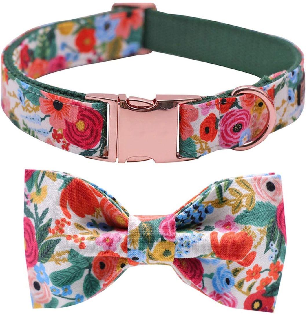 Adjustable Pattern Dog Collars for Small Medium Large Dogs and Cats