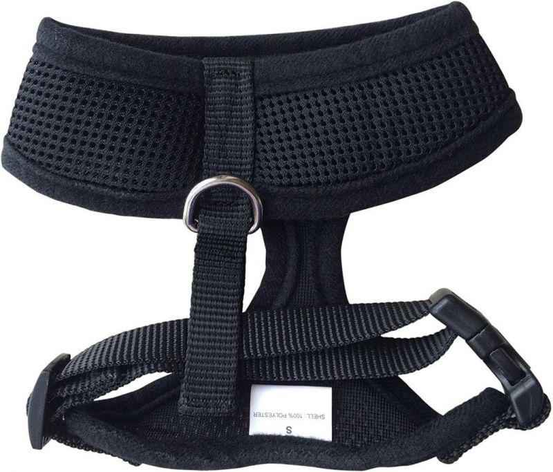 Soft Mesh Dog Cat Harness No Pull Comfort Padded Vest for Small Pet Cat and Puppy
