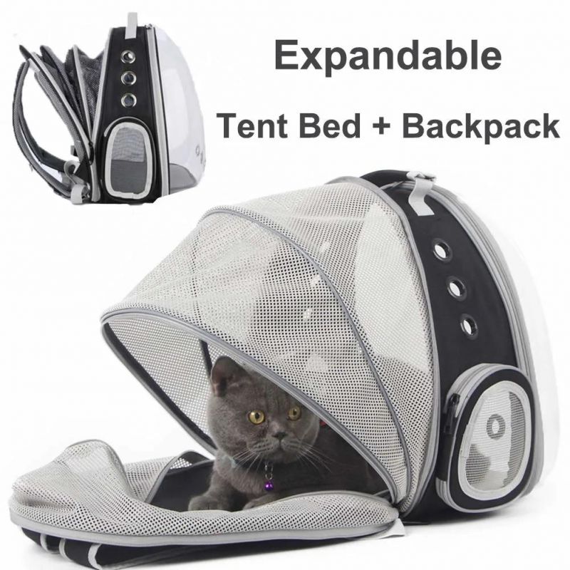 Transparent Multifunctional Foldable Travel Space Breathable Dog Pet Carrier