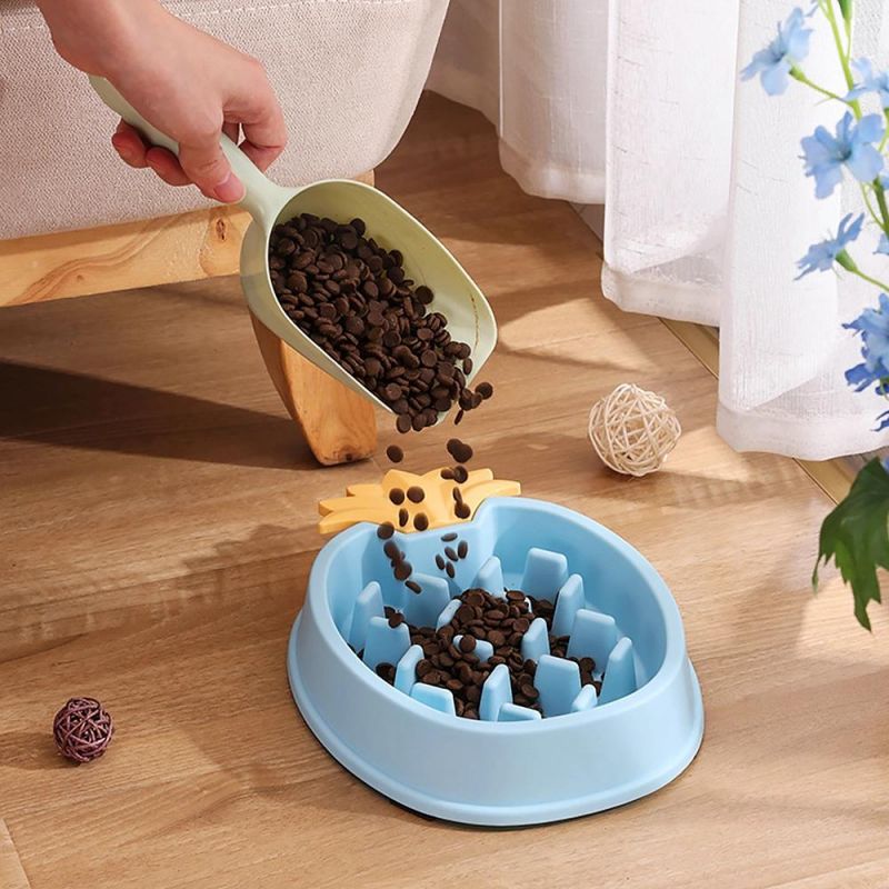 Five Color Pet Slow Feeding Bowl