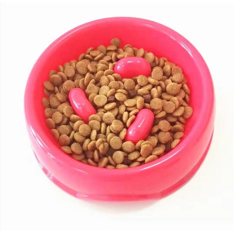 Wholesale Dog Feeder Plastic Dog Bowl with Custom Colors