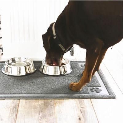 Pet Training Mat Cat Pet Dog Feeding Mats for Food and Water Bowl