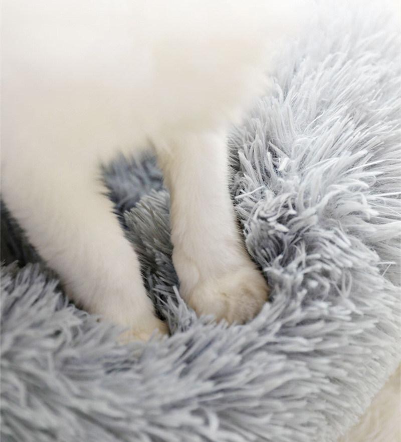 Super Cat Bed Soft Long Plush Pet Dog Bed