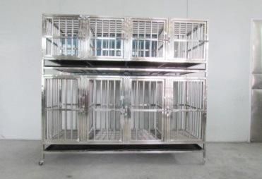 Vet Clinic Stainless Steel Dog and Cat Cage Veterinary Cages