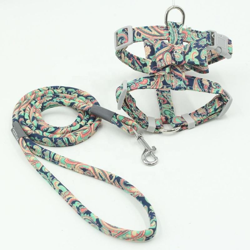 Hot Selling Pet Products Dog Harness Leash Collar Set