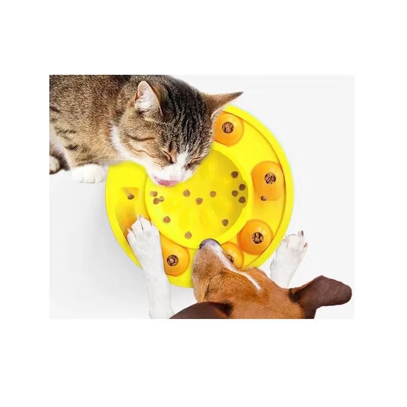 Amazon′ S New Pet Toy, Dog Food Wheel, Anti-Choking Food Set, Dog Bowl Pet Training Toy Cat Dog Bowl