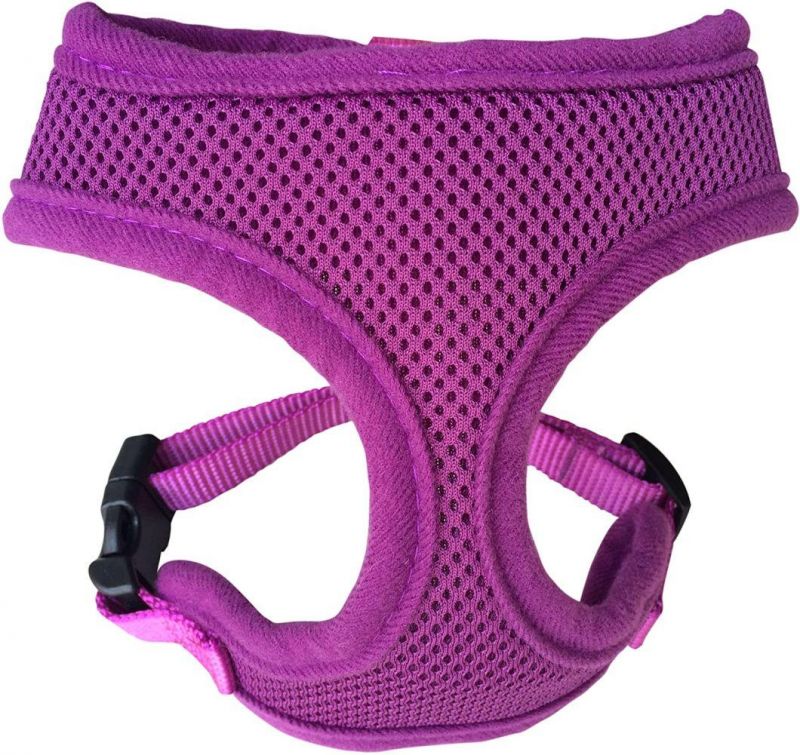Soft Mesh Dog Cat Harness No Pull Comfort Padded Vest for Small Pet Cat and Puppy
