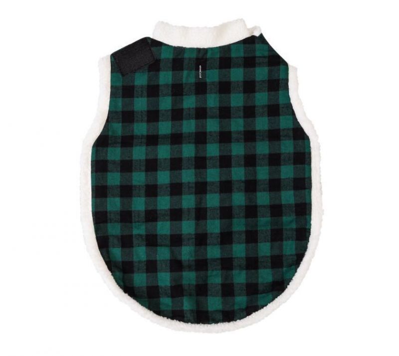 Fleece Plaid Soft Warm Dog Coat with Fast Delivery