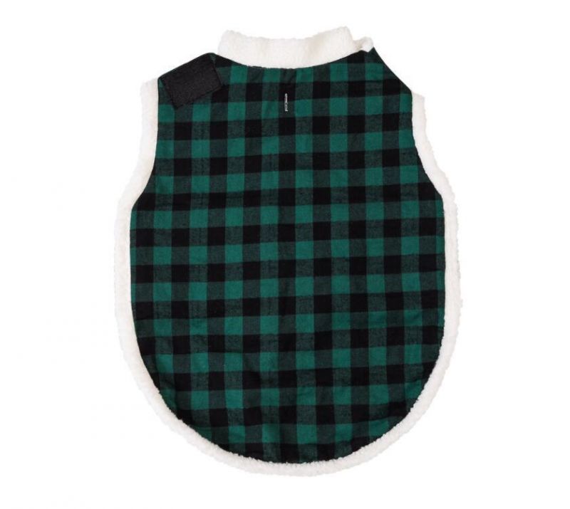 Fleece Plaid Soft Warm Dog Coat with Fast Delivery