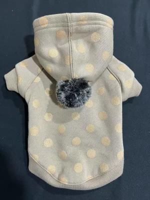 Puppy Hoodie with Hair Ball, Pet Hoodie Products Accessories Dog Clothes
