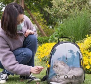 Transparent Pet Dog Cat Carrier Backpack AG