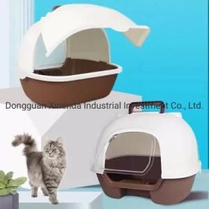 Cat Litter Accessories Clean up Products Plastic Large Space Training Cleaning Cat Toilet Plastic Cat Litter Box