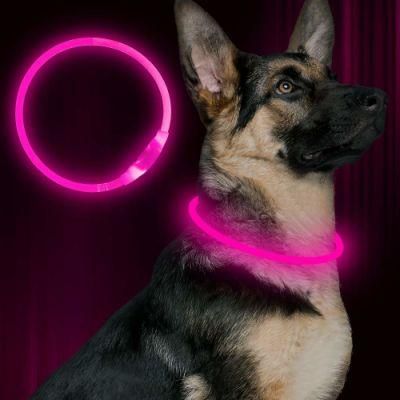 Rechargeable Battery LED Dog Collar