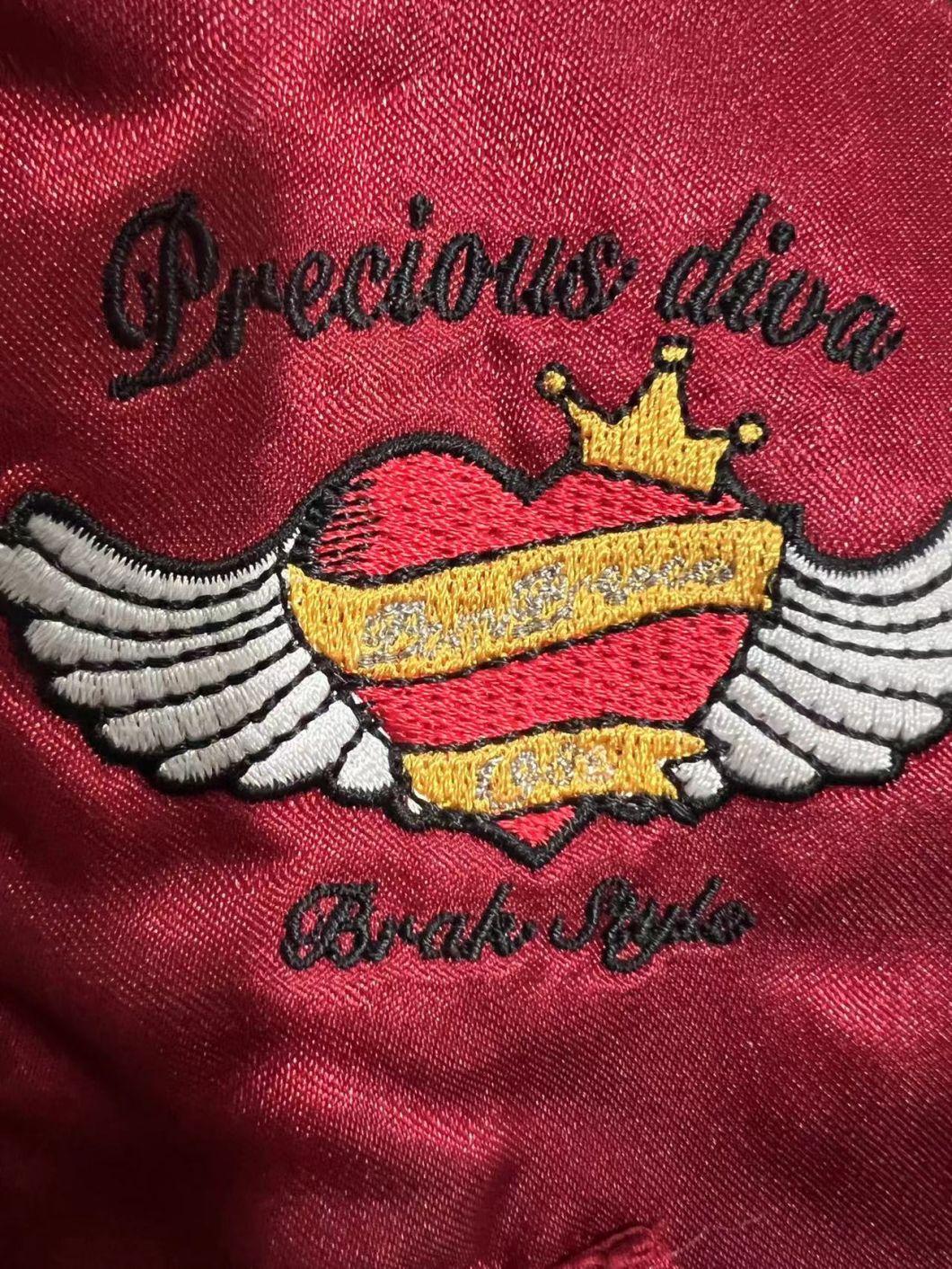 "Precious Diva"Embroider Fly Pet Jacket Pet Clothing Pet Clothes Dog Clothing