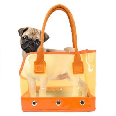 Portable Outdoor Summer Style Colorful Waterproof PVC Pet Carrier