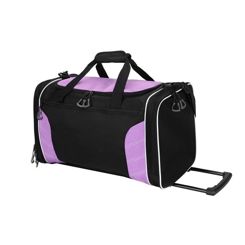 Oversized Sports Gym Duffel Bag with Shoe Compartment, Travel Carry-on Luggage Tote Bag