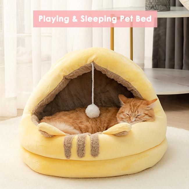 Customize OEM ODM Warm Comfortable Washable Pet Nest House Bed