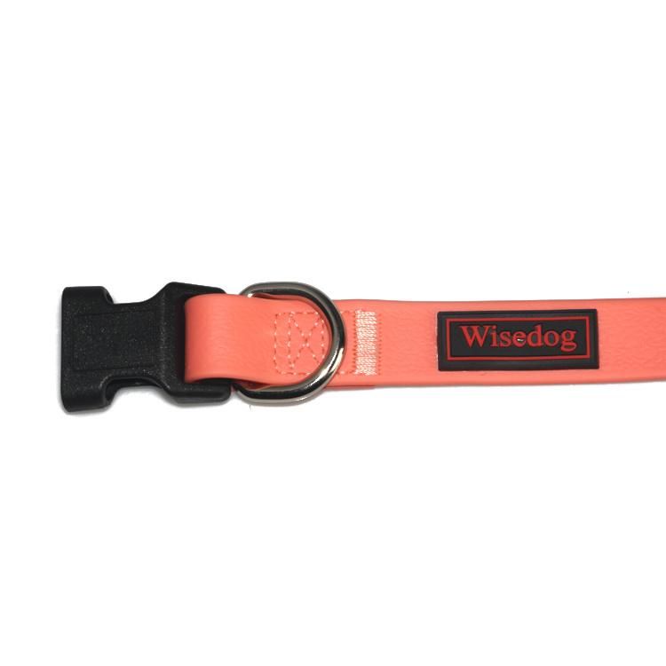 High Quality Customize Logo Custom Color Rubber Silicone PVC Waterproof Dog Collar Adjustable Soft PVC Dog Collars