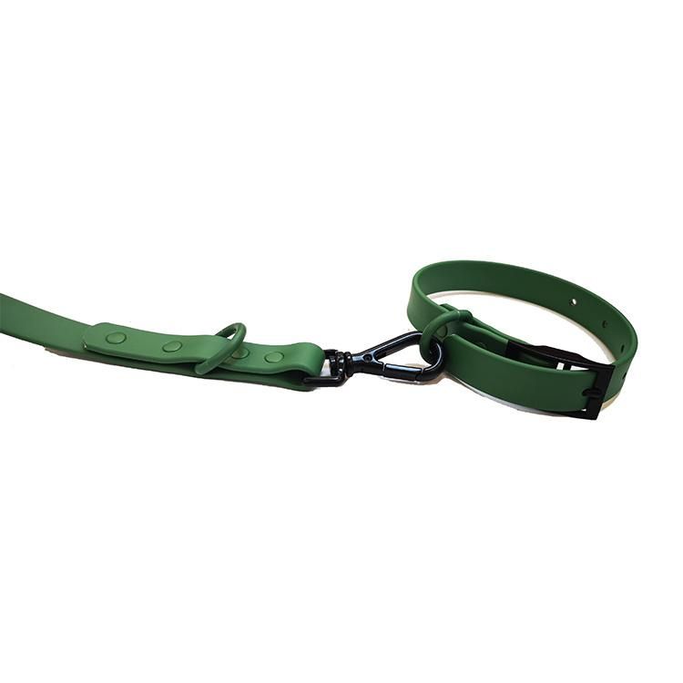 Luxury Waterproof Coated PVC Dog Collar Leash