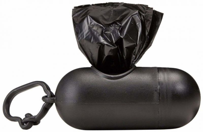Dog Waste Bags with Dispenser and Leash Clip, Standard and Epi Additive (meets ASTM D6954-04 Tier 1)