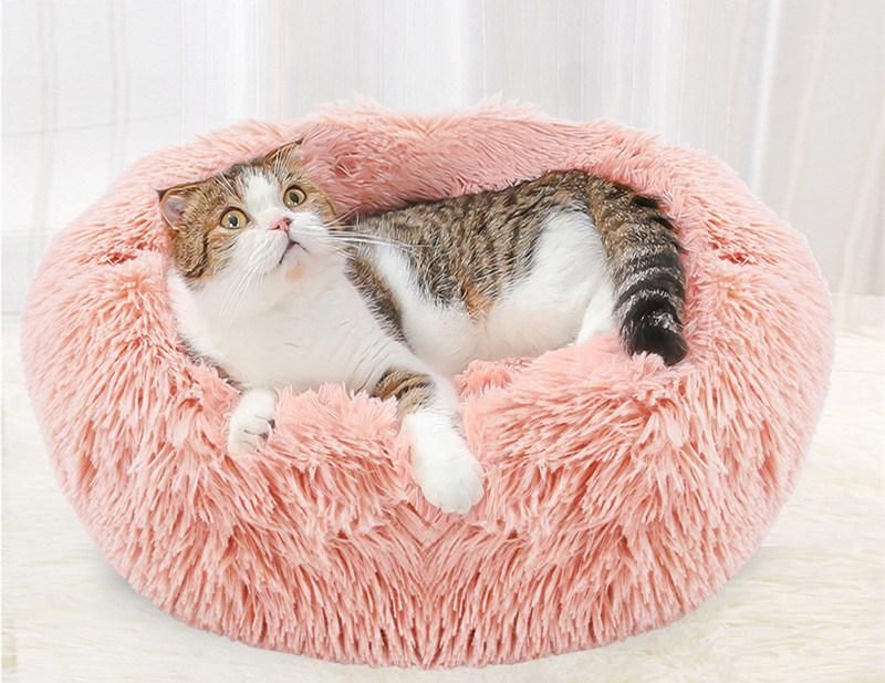 Super Cat Bed Soft Long Plush Pet Dog Bed