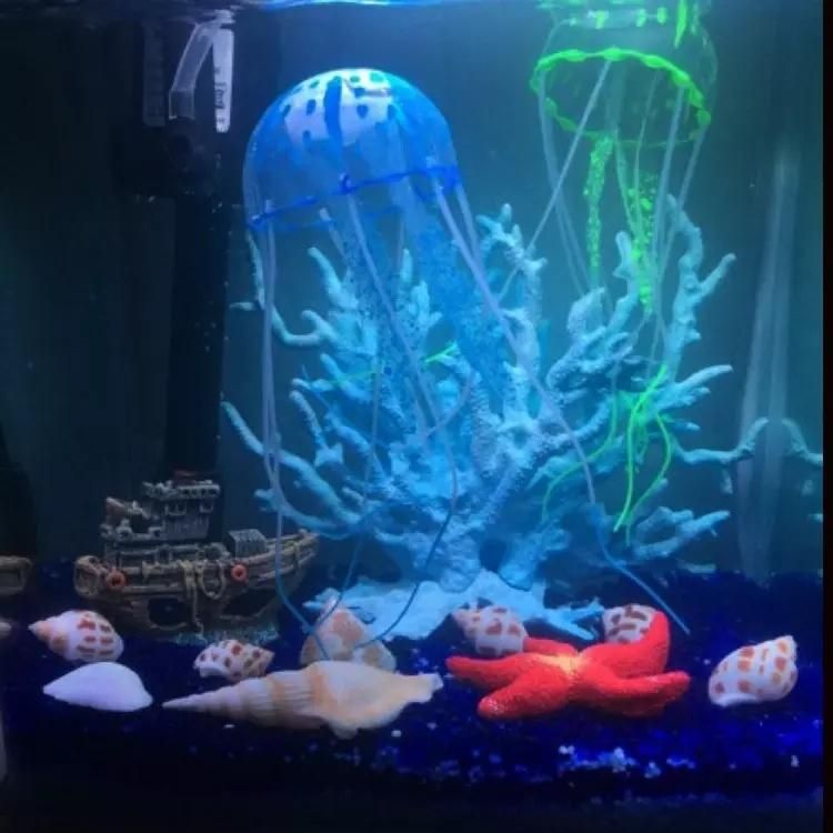 Aquarium Decoration Simulation Shipwreck Landscaping Plastic Fish Tank Ornaments