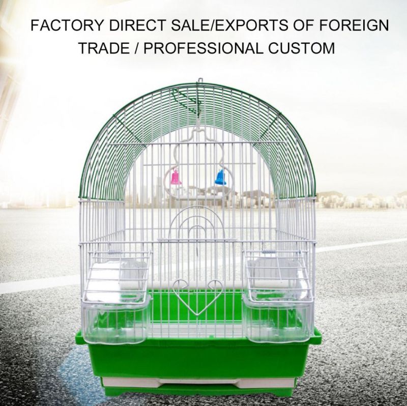 China Folding Bird Cage Canary Breeding Cages Large Metal Birds Cage Small