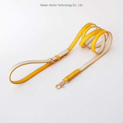 Hot Sale Luxury All Seasons High Quality Leather Eco-Friendly Fashion Pet Dog Leashes