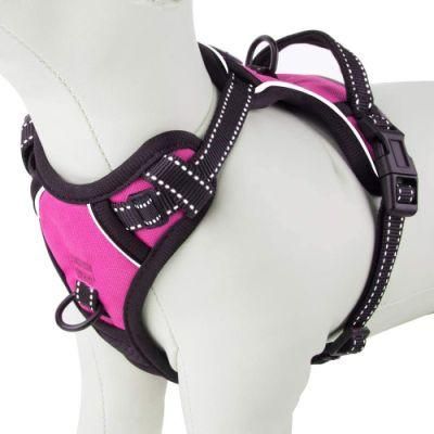 Reflective Adjustable with Comforting Soft Material No Pull Dog Harness