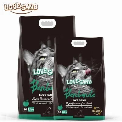 Kitty Litter Sand with Fragrance Bentonite Pet Litter