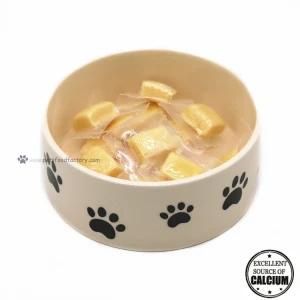 Natural Organic Cheese Cubes Dog Chew Treats Pet Food