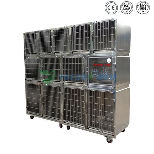 Clinic Veterinary Instrument Removable Metal Dog Cage
