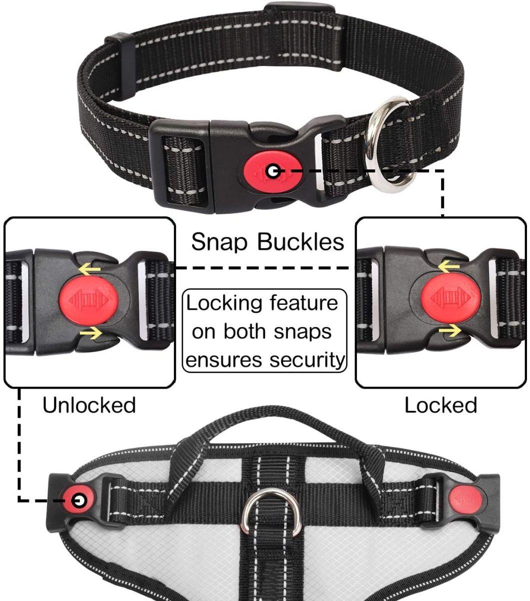 Waterproof Reflective Dog Harness with Strong Handle