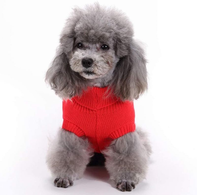 Cute Knitted Classic Cat Sweater Dog Clothes