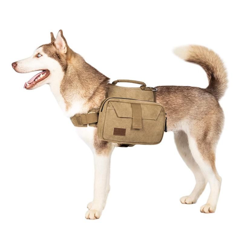 Dog Pack Hound Travel Camping Hiking Backpack Saddle Bag Rucksack for Medium & Large Dog