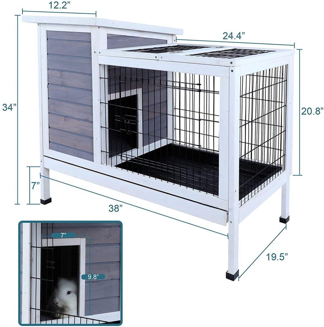 Rabbit Hutch Wholesale Wooden Chicken Coop Pet House Cages