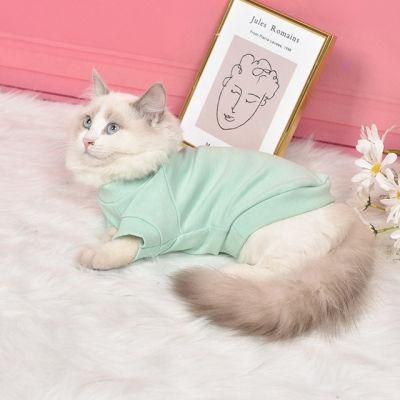 High Quality Wholesale Super Absorbent Robe Soft Pet Cloth Spring Summer Cat Clothes