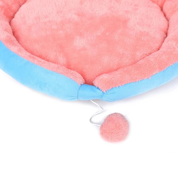 Wholesale Removable Washable Cute Pet Nest Cat Nest Kennel Plush Pet Mat Pad Cushion Pet Accessories for Cats Dogs Puppy Kitty Bed