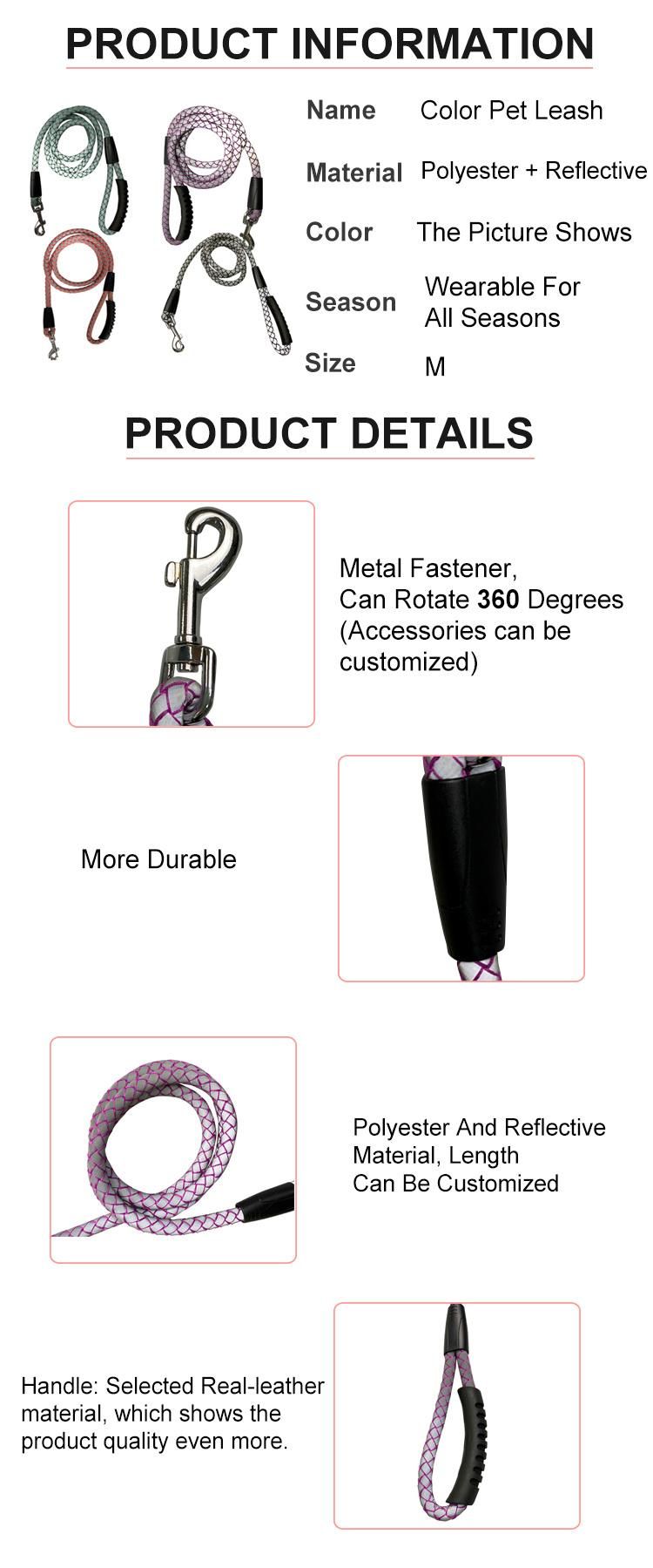 Durable Dog Leash for Little Medium Large Dog